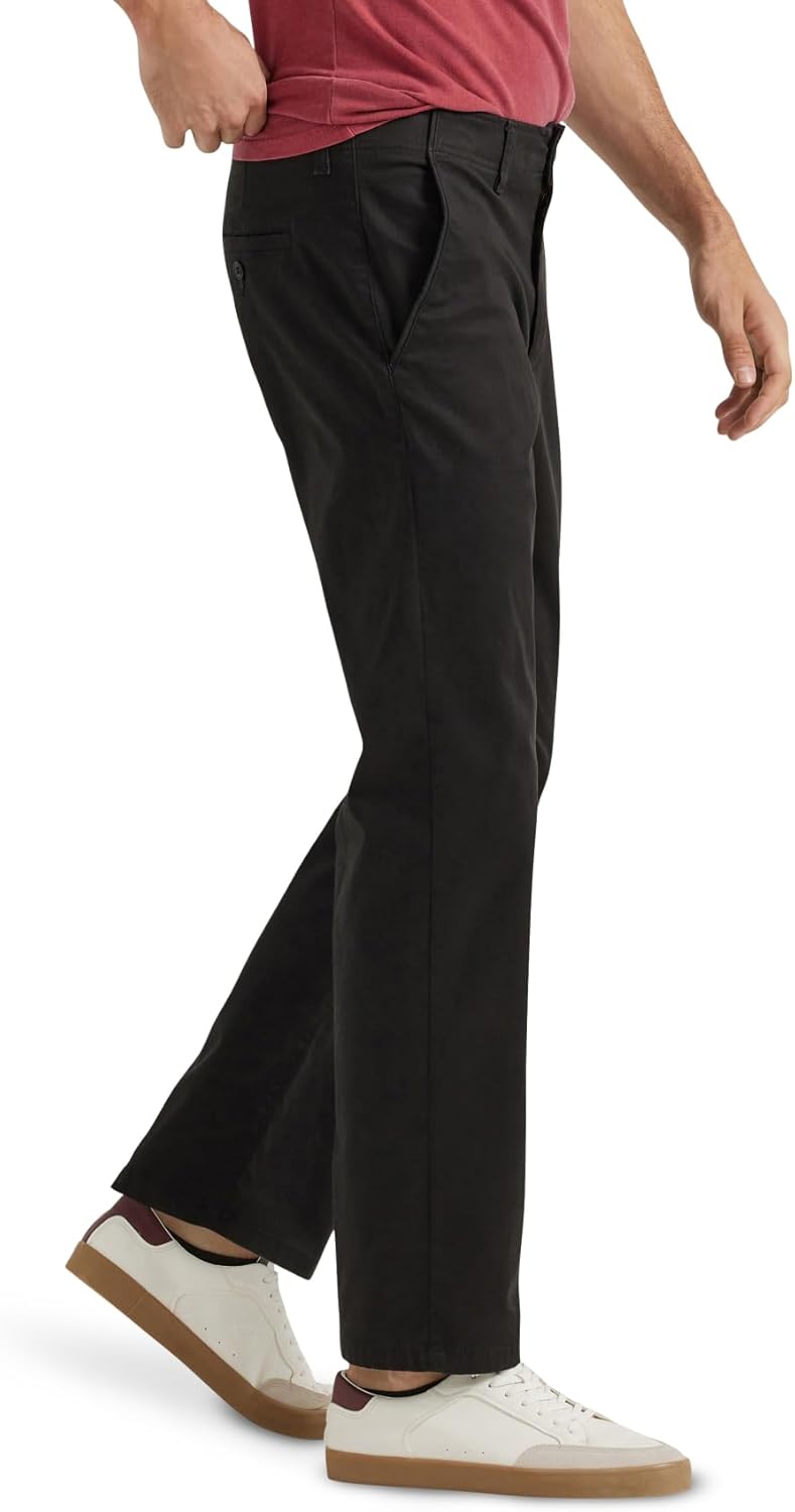 Men's Extreme Motion Flat Front Regular Straight Pant - Image 2