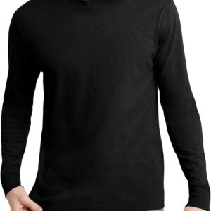 Men's Long Sleeve T-Shirt, Lightweight Tri-Blend Jersey Tee for Men, Available in Tall