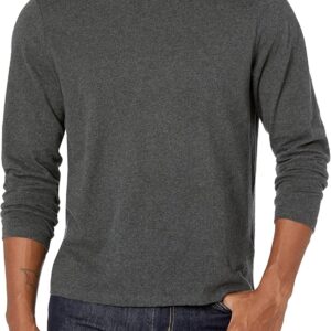 Men's Regular-Fit Crewneck T-Shirts, Long-Sleeve